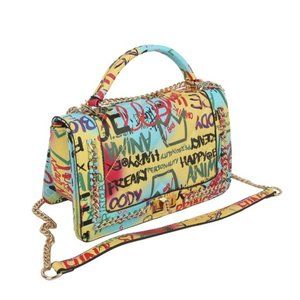 Speak your Mind Graffiti Handbag